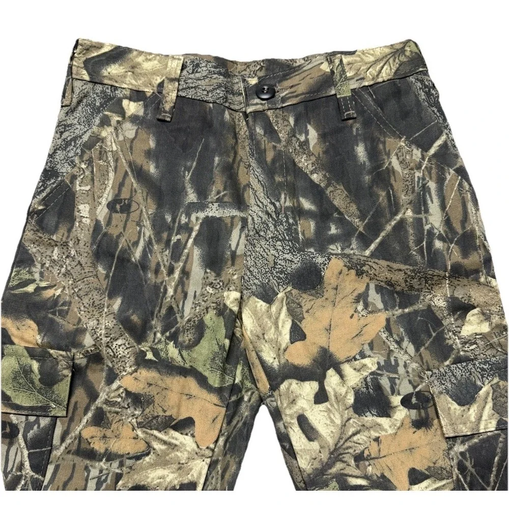 NWOT Liberty Realtree Camo Pants Youth Large 14-16 Hunting Fishing Cargo Pockets